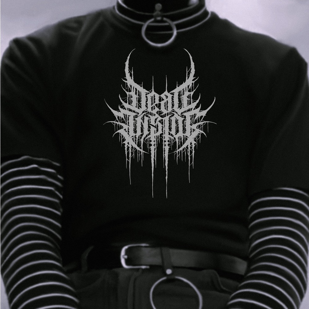 Dead inside death metal tee